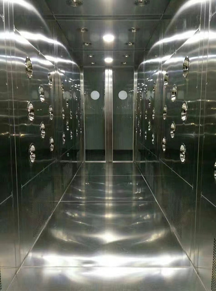 檢查風(fēng)淋室風(fēng)機(jī)是否正常工作，是否有異物堵塞。