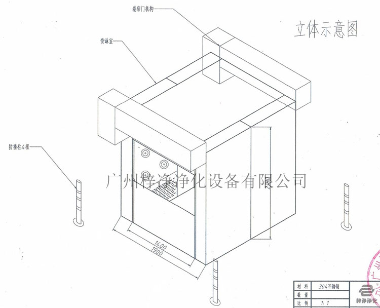 快速卷簾門風(fēng)淋室設(shè)計(jì)原理